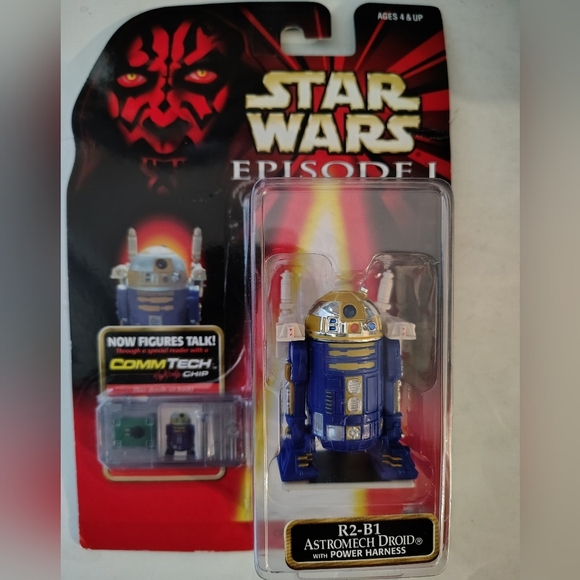 Star Wars Other - Star Wars Episode 1 R2-B1 Astromech Droid Figure W/Commtech Chip